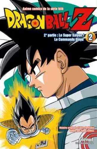 Couverture du manga Dragon Ball Z 2e partie · Tome 7, « Le Super Saïyen/Le commando Ginyu »