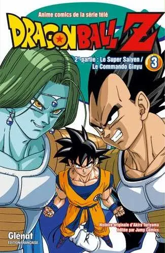 Couverture du manga Dragon Ball Z 2e partie · Tome 8, « Le Super Saïyen/Le commando Ginyu »