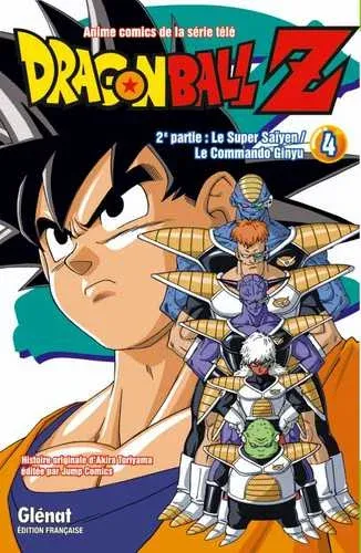 Couverture du manga Dragon Ball Z 2e partie · Tome 9, « Le Super Saïyen/Le commando Ginyu »
