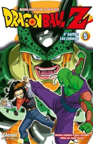 Couverture du manga Dragon Ball Z 4e partie · Tome 20, « Les cyborgs »