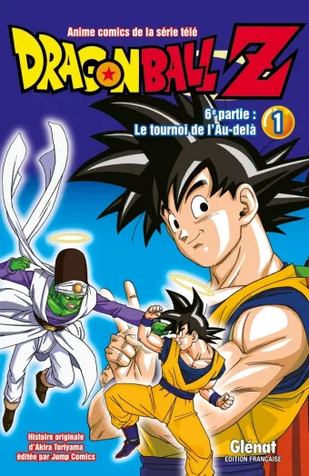 Couverture du manga Dragon Ball Z 6e partie · Tome 26, « Le Tournoi de l'Au-delà »