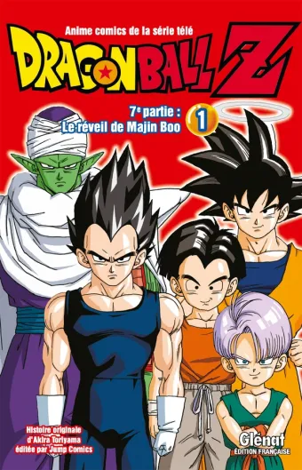 Couverture du manga Dragon Ball Z 7e partie · Tome 28, « Le réveil de Majin Boo »