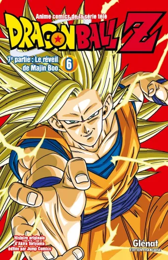 Couverture du manga Dragon Ball Z 7e partie · Tome 33, « Le réveil de Majin Boo »