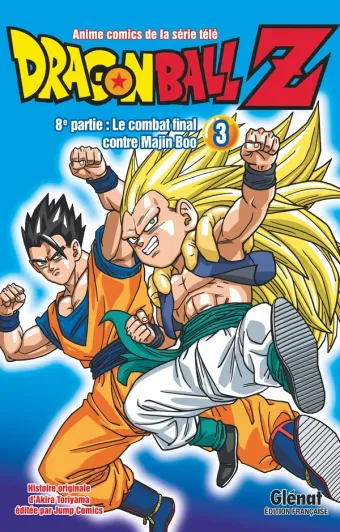 Couverture du manga Dragon Ball Z 8e partie · Tome 3, « Le combat final contre Majin Boo »