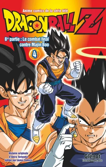 Couverture du manga Dragon Ball Z 8e partie · Tome 4, « Le combat final contre Majin Boo »