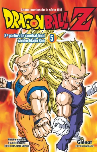 Couverture du manga Dragon Ball Z 8e partie · Tome 5, « Le combat final contre Majin Boo »