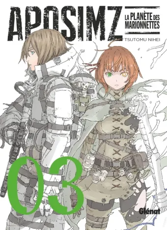 Couverture du manga Aposimz – la planète des marionnettes Tome 3