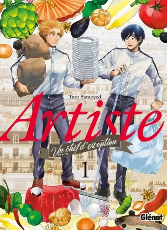 Couverture du manga Artiste, un chef d’exception Tome 1