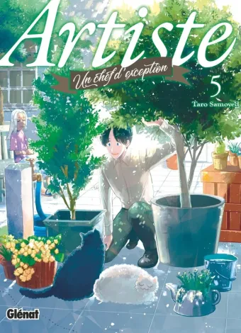 Couverture du manga Artiste, un chef d’exception Tome 5