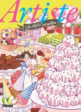Couverture du manga Artiste, un chef d’exception Tome 7