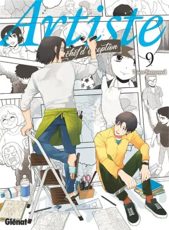 Couverture du manga Artiste, un chef d’exception Tome 9