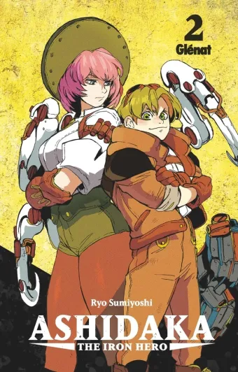 Couverture du manga Ashidaka – the iron hero Tome 2