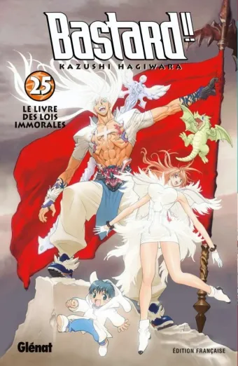 Couverture du manga Bastard !! – le dieu de la destruction Tome 25, « Le livre des lois immorales »