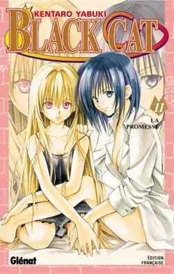 Couverture du manga Black cat Tome 11, « La promesse »