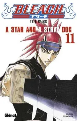 Couverture du manga Bleach Tome 11, « A star and a stray dog »