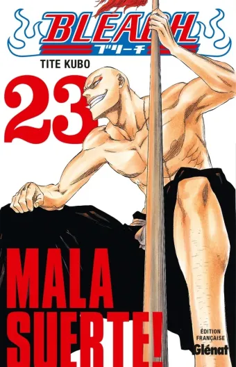 Couverture du manga Bleach Tome 23, « Mala suerte ! »
