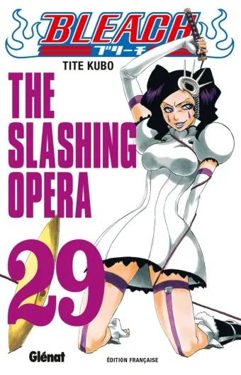 Couverture du manga Bleach Tome 29, « The slashing opera »