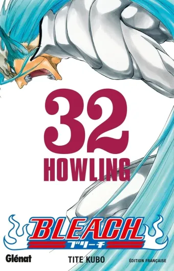 Couverture du manga Bleach Tome 32, « Howling »