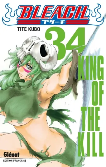 Couverture du manga Bleach Tome 34, « King of the kill »