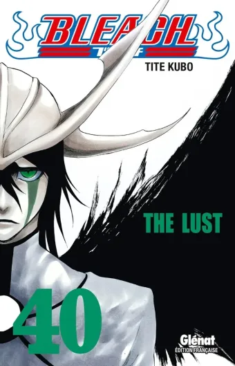 Couverture du manga Bleach Tome 40, « The lust »