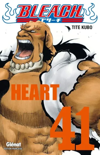 Couverture du manga Bleach Tome 41, « Heart »