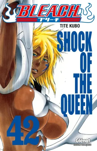 Couverture du manga Bleach Tome 42, « Shock of the queen »
