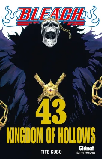 Couverture du manga Bleach Tome 43, « Kingdom of hollows »