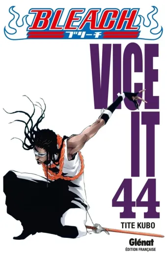 Couverture du manga Bleach Tome 44, « Vice it »