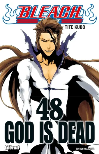 Couverture du manga Bleach Tome 48, « God is dead »