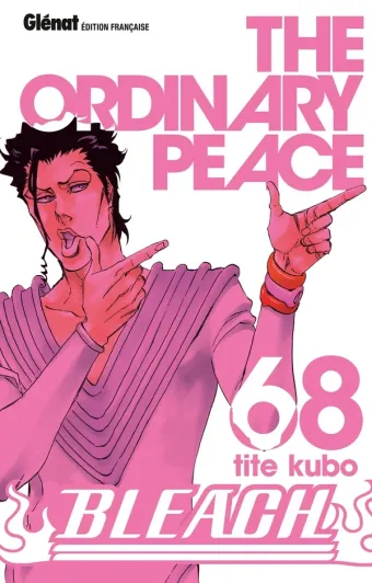 Couverture du manga Bleach Tome 68, « The ordinary peace »