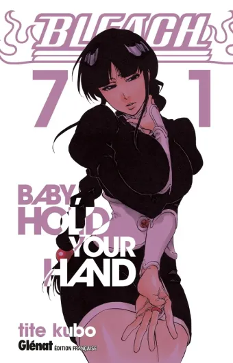 Couverture du manga Bleach Tome 71, « Baby, hold your hand »