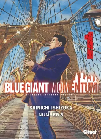 Couverture du manga Blue giant momentum Tome 1