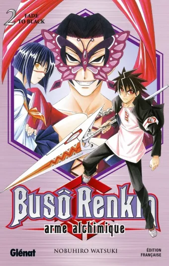 Couverture du manga Busô Renkin Tome 2, « Fade to black »
