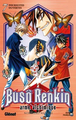 Couverture du manga Busô Renkin Tome 7, « Poursuites ouvertes »
