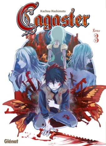 Couverture du manga Cagaster Tome 3