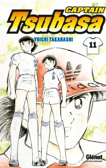 Couverture du manga Captain Tsubasa Tome 11, « Le coup d'envoi des prolongations »