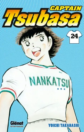Couverture du manga Captain Tsubasa Tome 24, « Triplé ou première victoire ?! »
