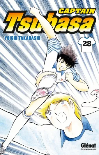 Couverture du manga Captain Tsubasa Tome 28, « Grand final à Paris ! »