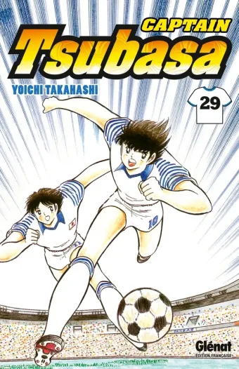Couverture du manga Captain Tsubasa Tome 29, « La renaissance du duo en or ! »