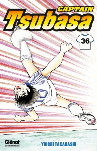 Couverture du manga Captain Tsubasa Tome 36, « Un serment sous la voûte céleste »