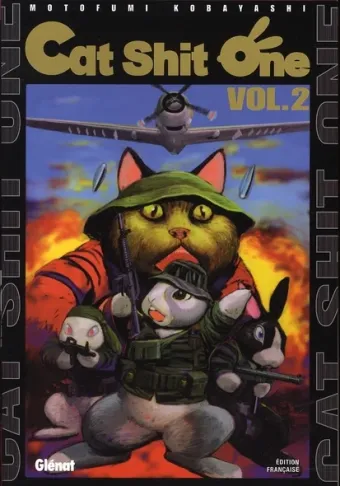 Couverture du manga Cat shit one Tome 2