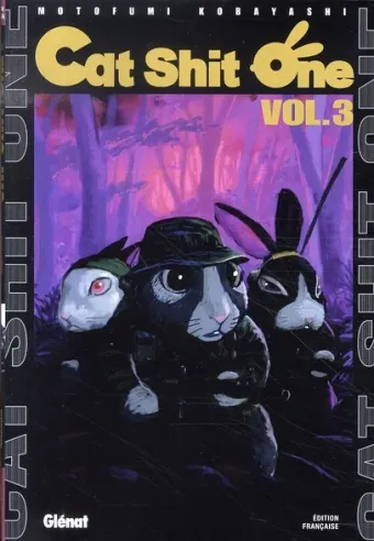 Couverture du manga Cat shit one Tome 3