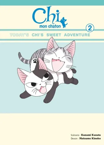Couverture du manga Chi mon chaton Tome 2