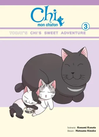 Couverture du manga Chi mon chaton Tome 3