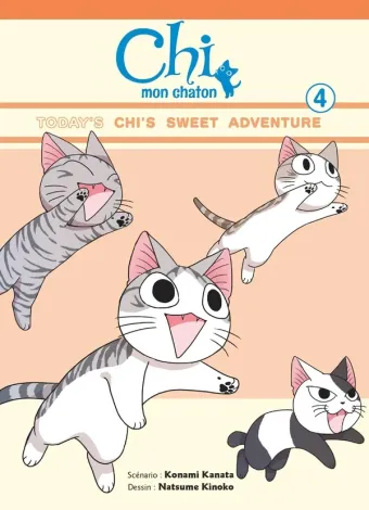 Couverture du manga Chi mon chaton Tome 4