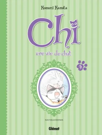 Couverture du manga Chi, une vie de chat Tome 9, « Une belle journée »