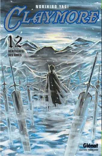 Couverture du manga Claymore Tome 12, « Héritières des âmes »