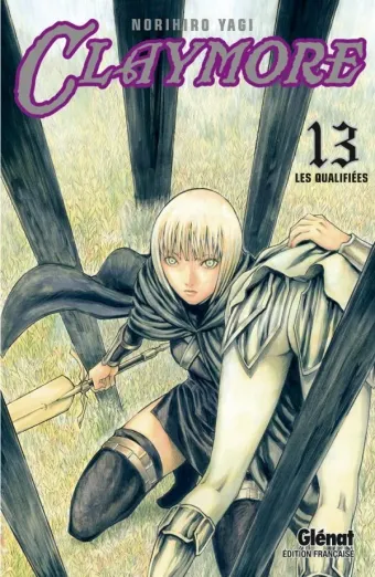 Couverture du manga Claymore Tome 13, « Les qualifiées »
