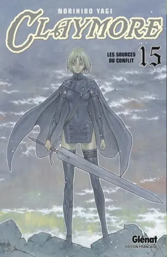 Couverture du manga Claymore Tome 15, « Les sources du conflit »