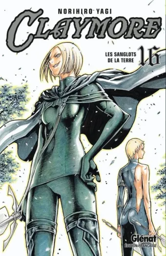 Couverture du manga Claymore Tome 16, « Les sanglots de la terre »